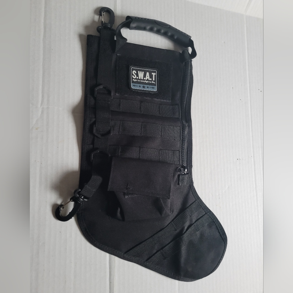 S.W.A.T Fight For Love. Fight For Life Multipurpose Sock- Black